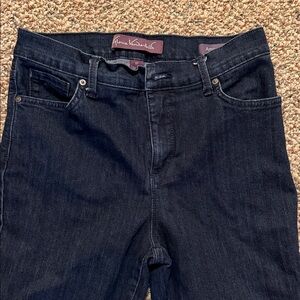 Gloria Vanderbilt Women's Dark Blue High Rise Jeans